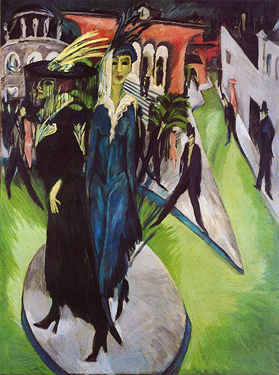 Potsdam Square, Berlin Ernst Ludwig Kirchner